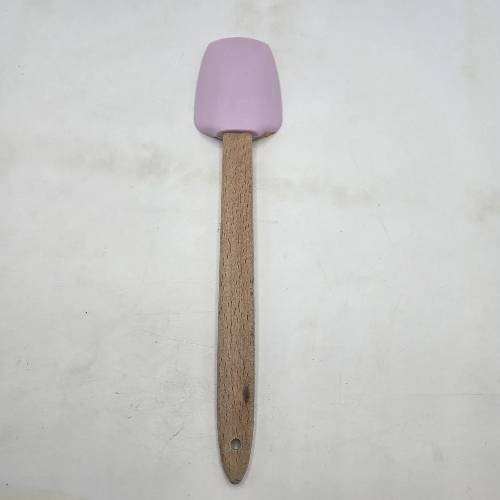Disney Rapunzel silicone spatula with wooden handle